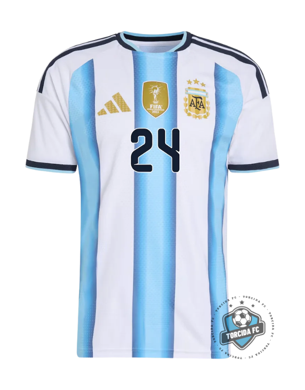 Argentina World Cup 2026 I Home Enzo Fernández #24 Adidas