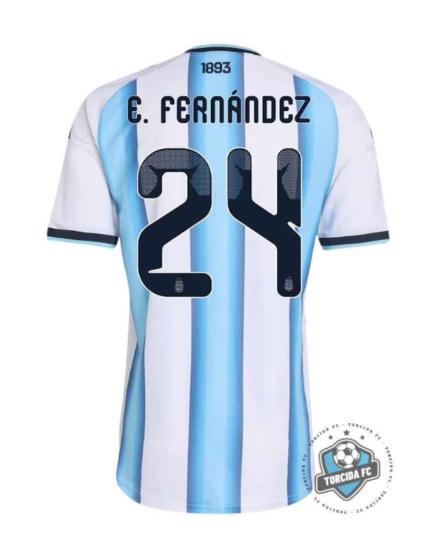 Argentina World Cup 2026 I Home Enzo Fernández #24 Adidas
