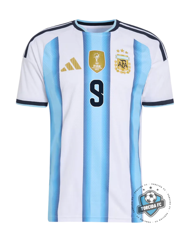 Argentina World Cup 2026 I Home Julián Álvarez #9 Adidas