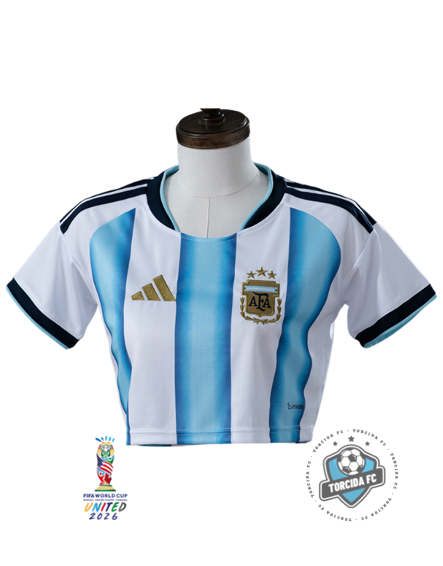 Argentina World Cup 2026 I Home Woman Cropped Adidas