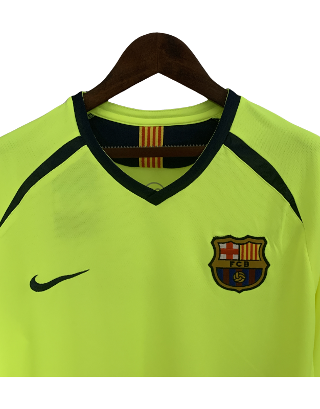Barcelona Away Jersey Long Sleeve 05/06 - Retro Version – Torcida FC