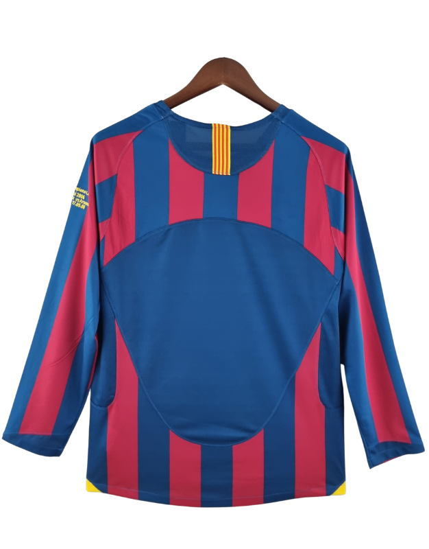 Barcelona Home Jersey Long Sleeve 05/06 - Retro Version – Torcida FC