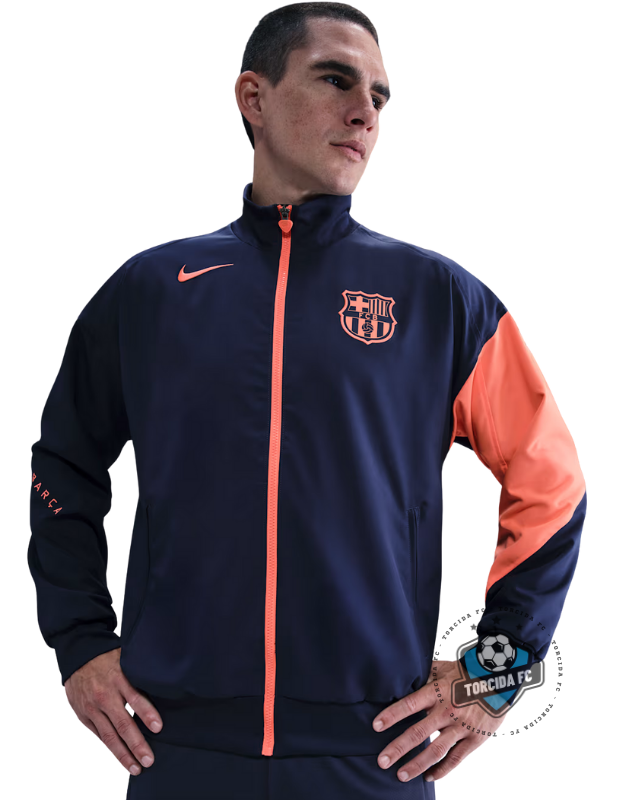 Barcelona | Jacket Blue Orange 25/26 Total 90