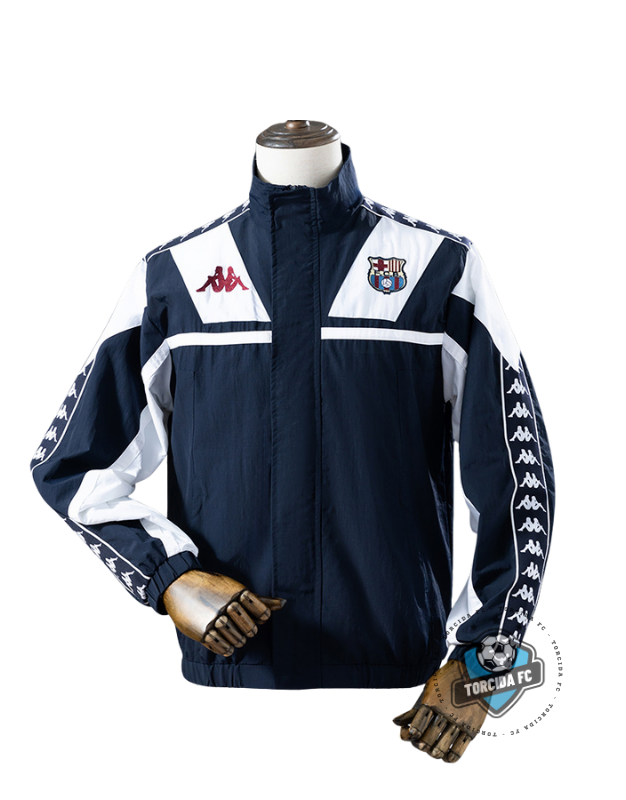 Barcelona | Jacket Navy White 1990 Retrô