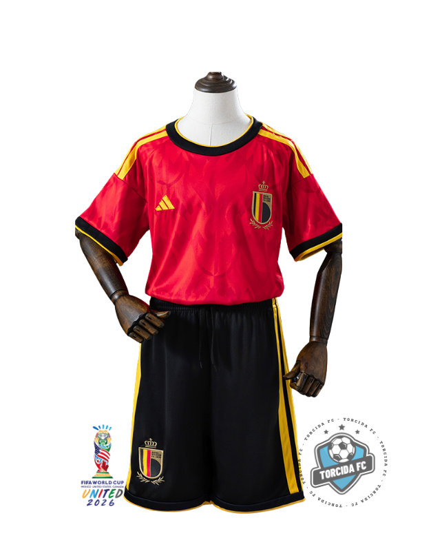 Belgium World Cup 2026 Home Kids Version