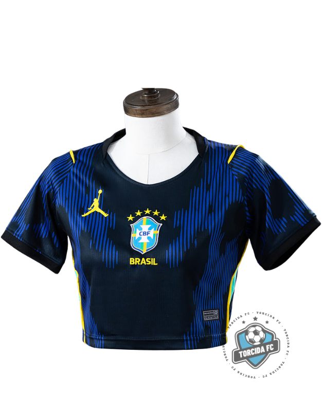 Brasil World Cup 2026 I Away Woman (Cropped) Nike