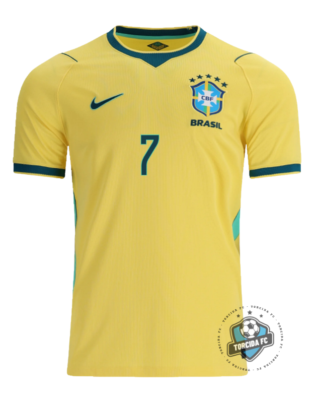 Brasil World Cup 2026 I Home Vini Jr. #7 Nike