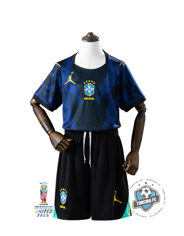 Brasil World Cup 2026 I Away Kids Version
