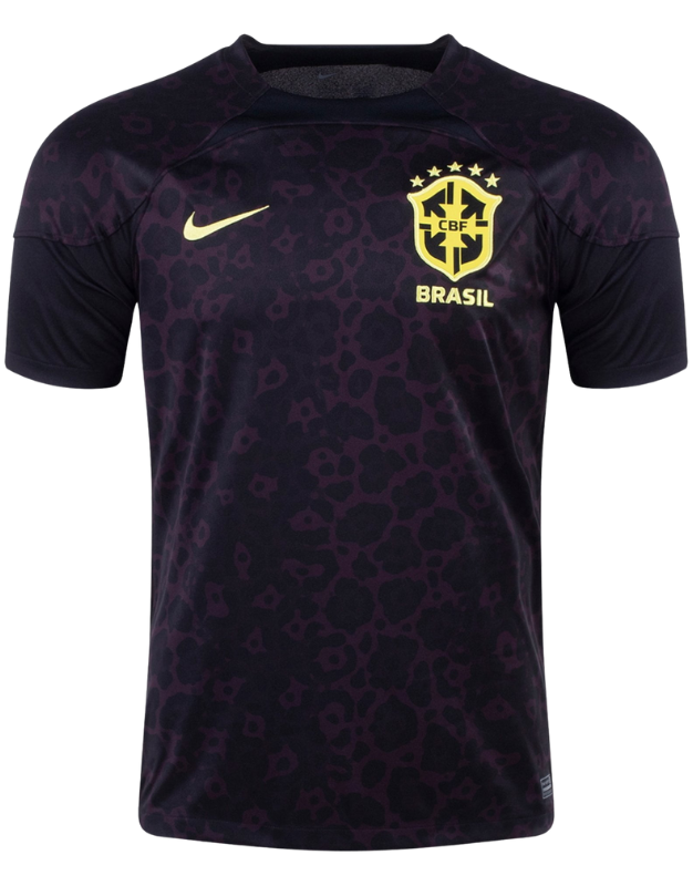 Brazil Goalkeeper Jersey 22/23 Black