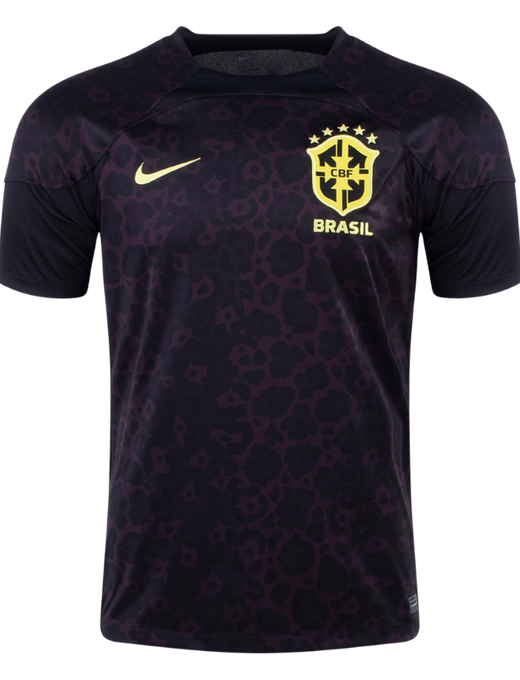 Brazil Goalkeeper Jersey 22/23 Black