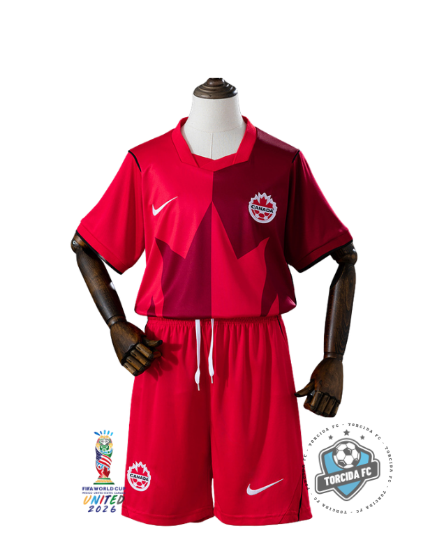 Canada World Cup 2026 Home Kids Version Nike