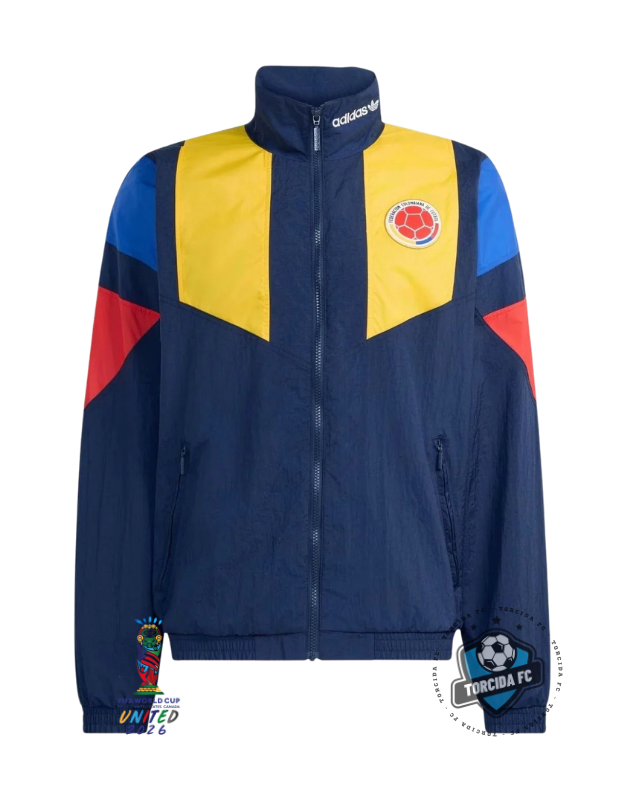 Colombia World Cup 2026 Jacket Navy Adidas