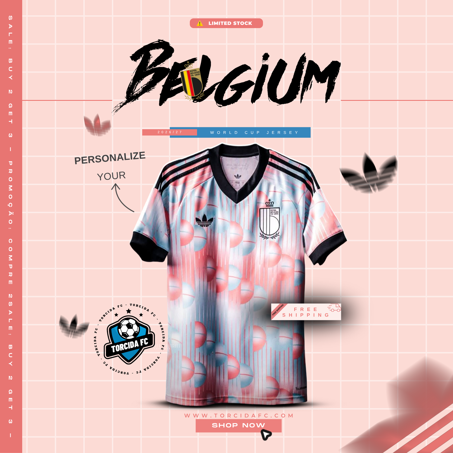 Belgium World Cup 2026 Away Torcida FC