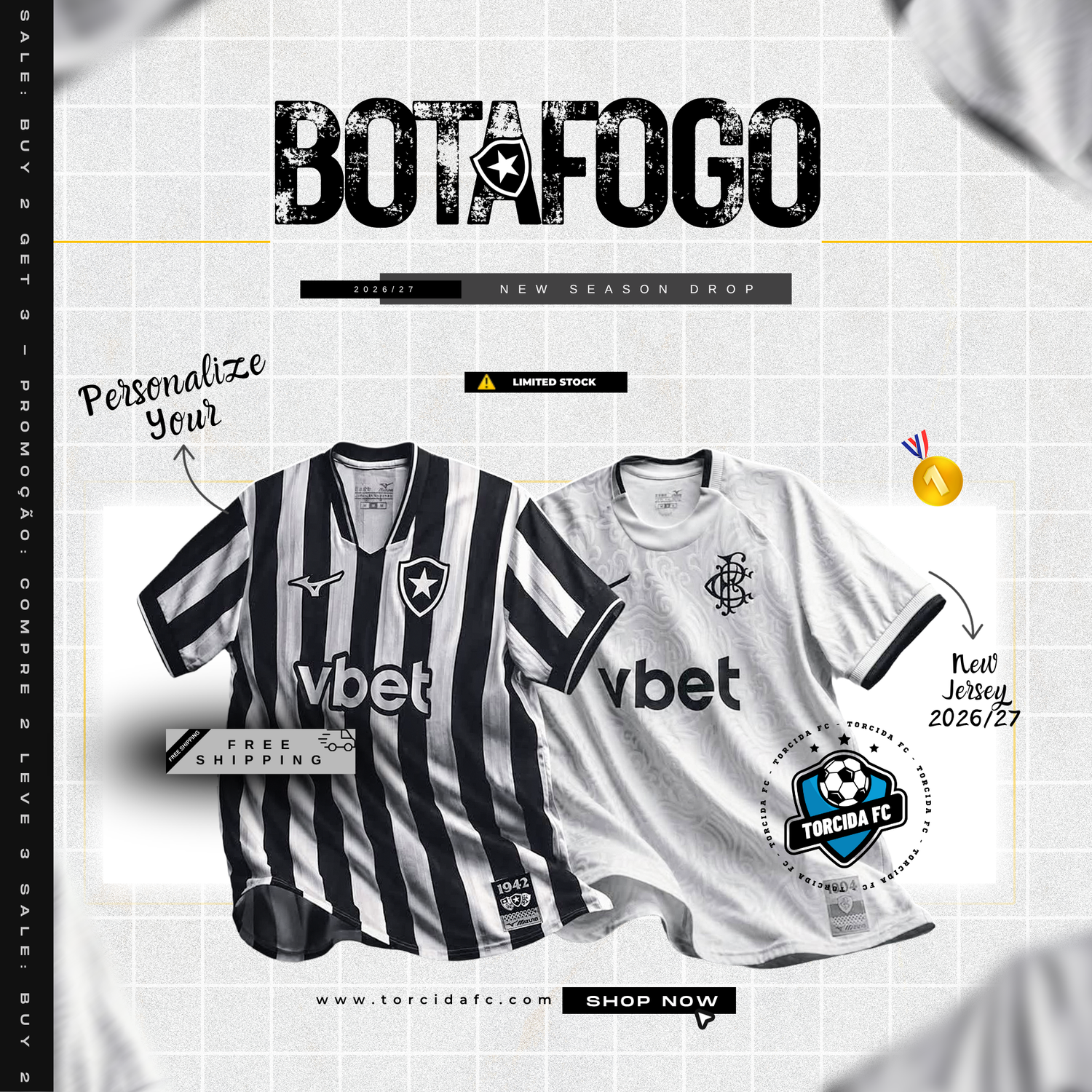 Botafogo 26/27 I Third Torcida FC