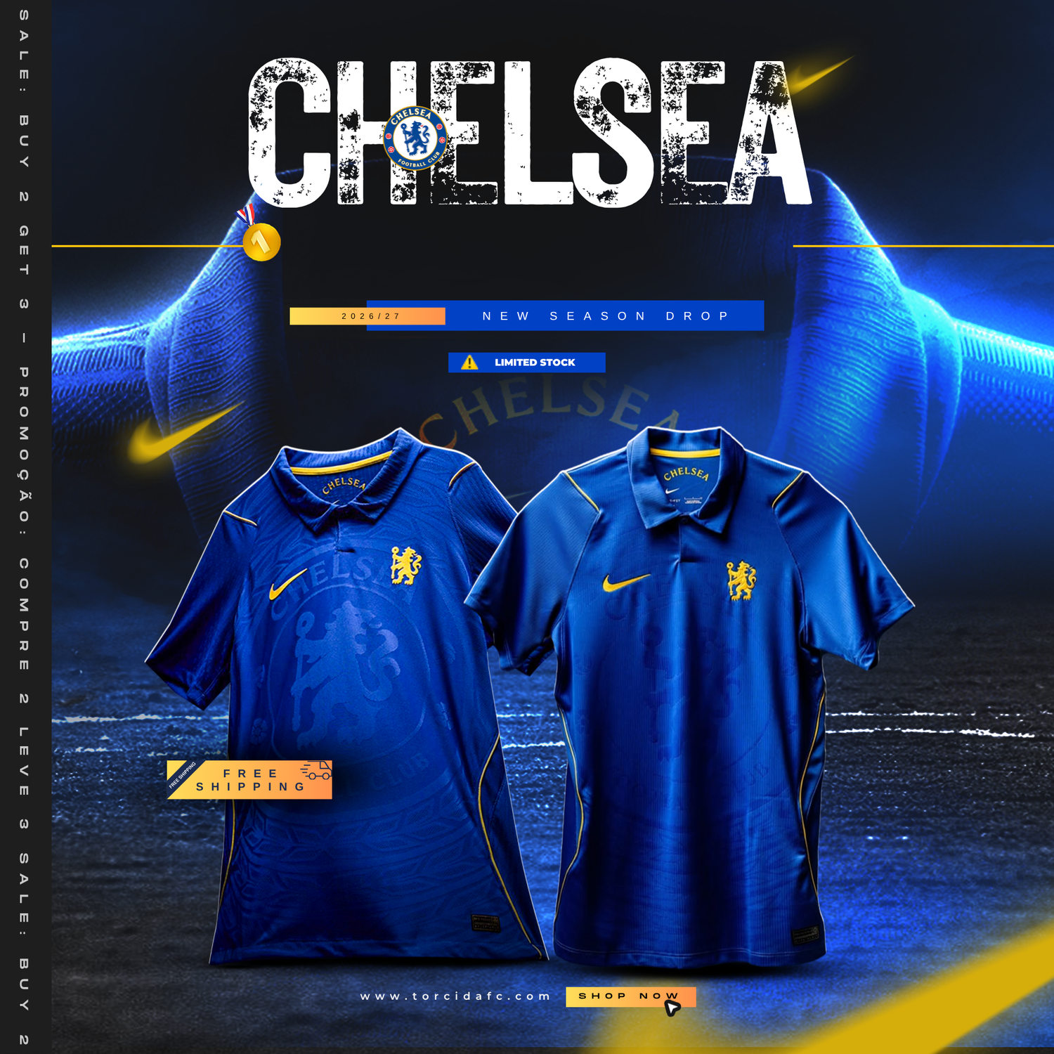 Chelsea 26/27 I Home Torcida FC