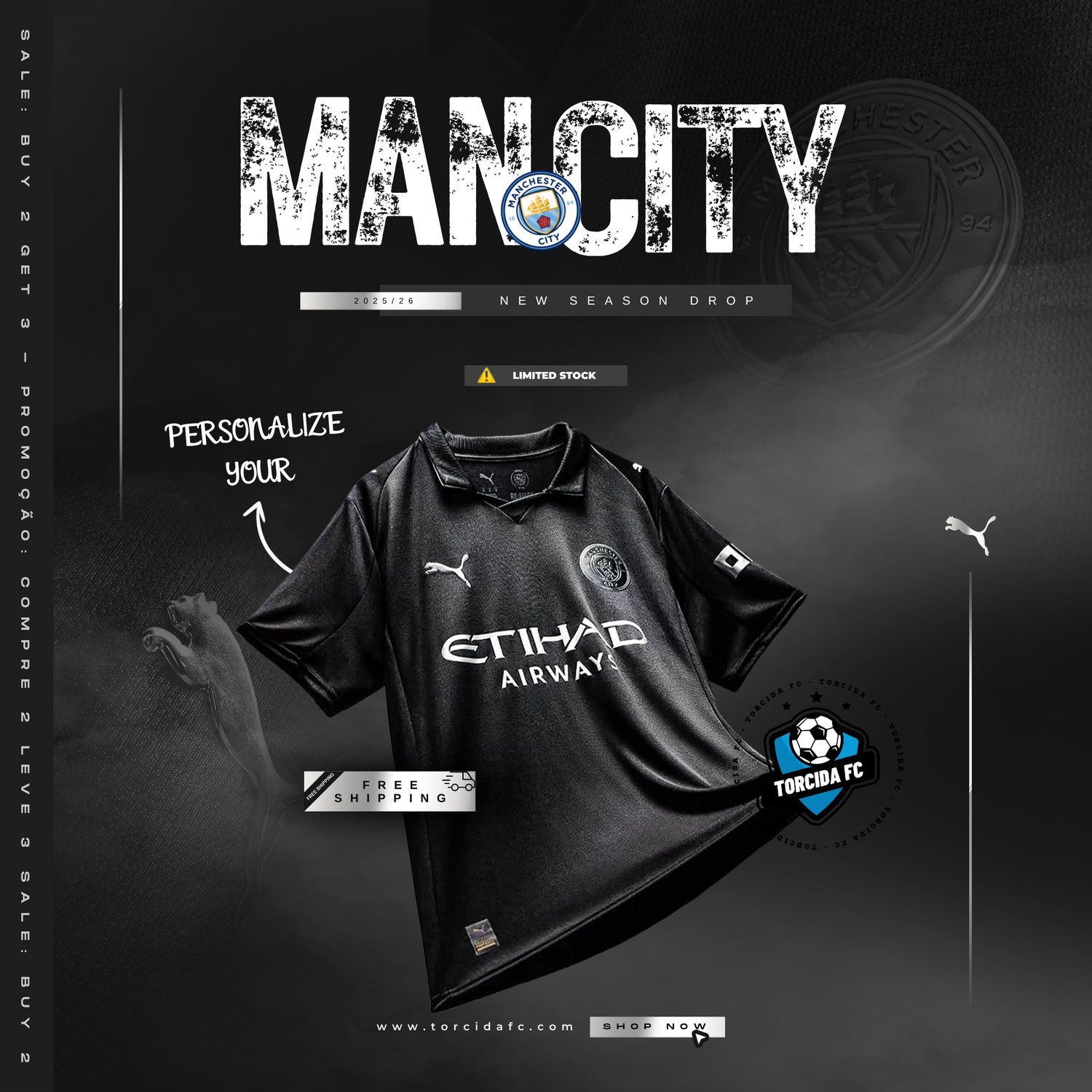 Manchester City 25/26 | Away Torcida FC
