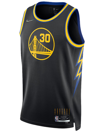 Golden State Warriors 75 Anniversary – Curry I Black Jersey