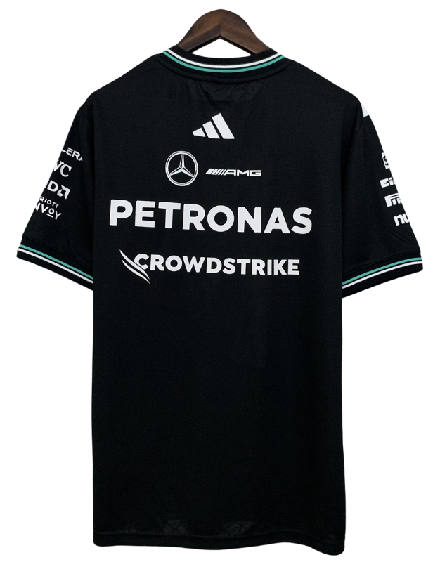 Mercedes AMG Petronas F1 Jersey 2025 Black Torcida FC