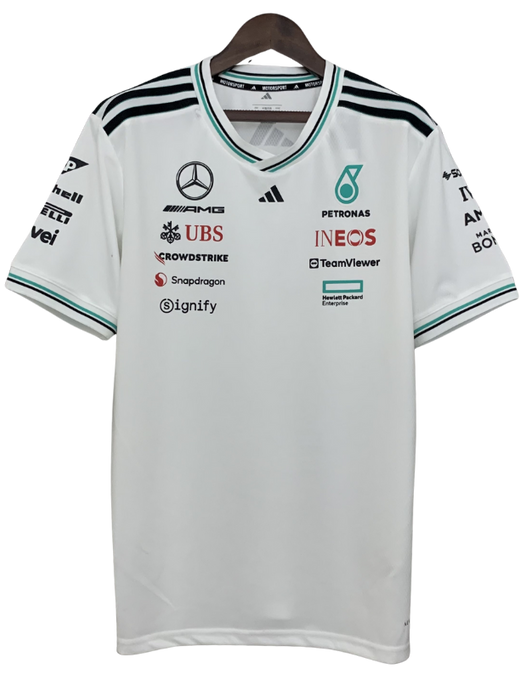 Mercedes AMG Petronas F1 Jersey 2025 White