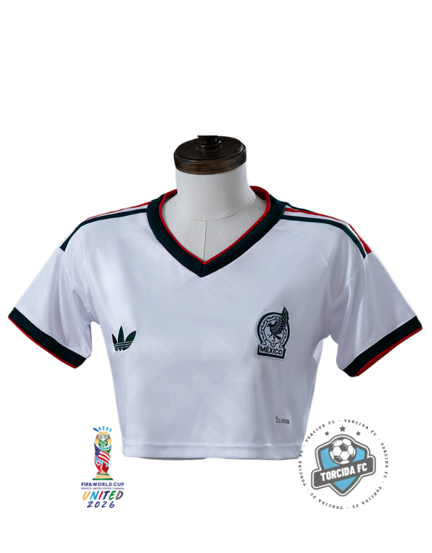 Mexico World Cup 2026 Away Woman Cropped Adidas