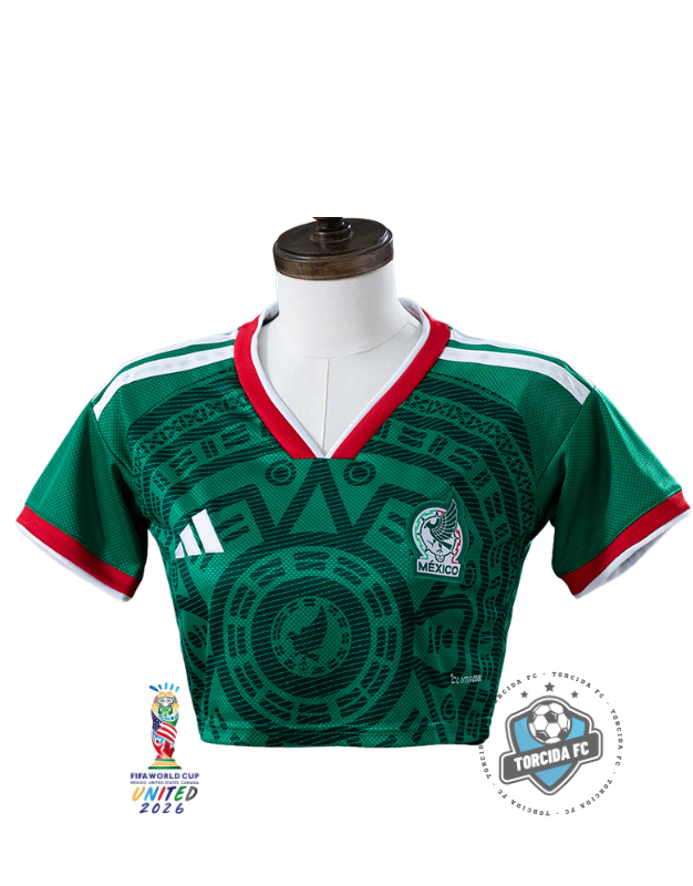 Mexico World Cup 2026 Home Woman Cropped Adidas