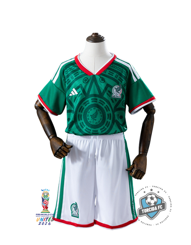 Mexico World Cup 2026 Home Kids Version