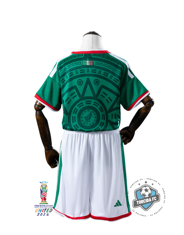 Mexico World Cup 2026 Home Kids Version