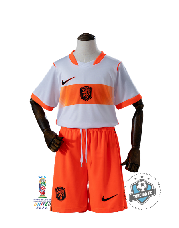 Netherlands World Cup 2026 Away Kids Version Nike