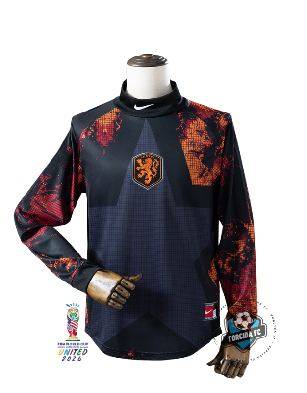 Netherlands World Cup 2026 Goalkeeper Long Sleeve Nike
