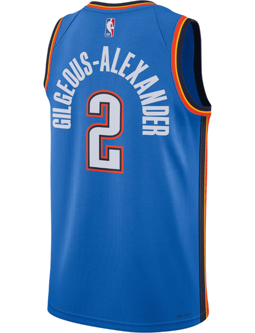 Oklahoma City Thunder #2 Shai Gilgeous-Alexander