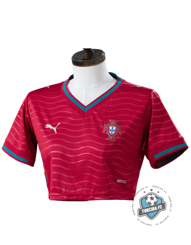 Portugal World Cup 2026 Home Woman (Cropped) Puma