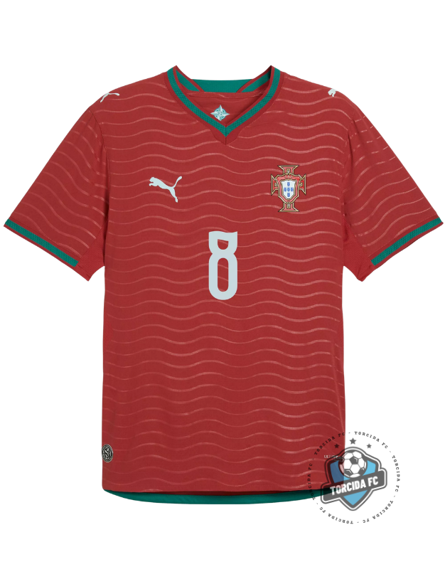 Portugal World Cup 2026 Home Bruno Fernandes #8 Puma