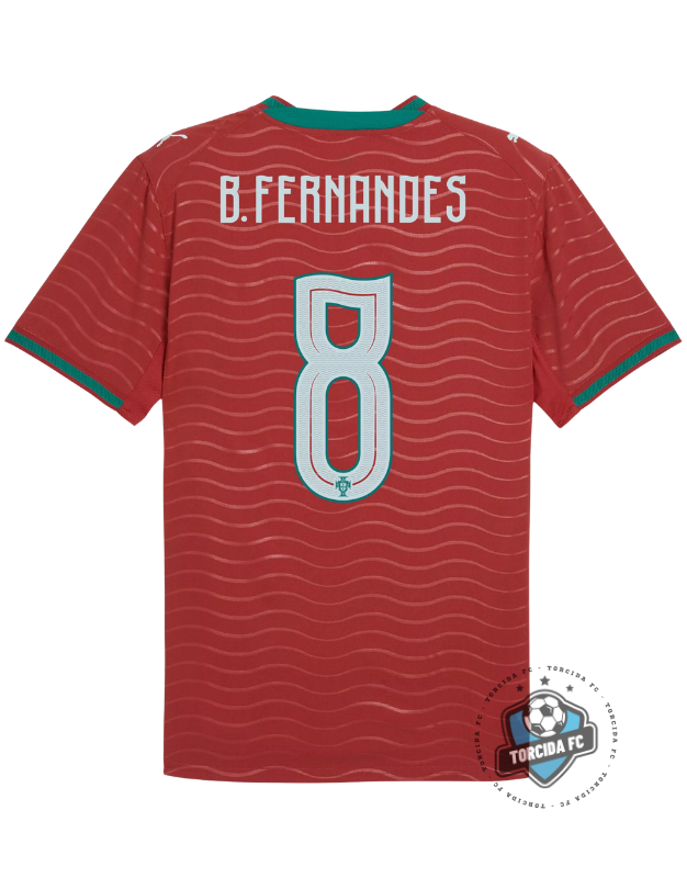 Portugal World Cup 2026 Home Bruno Fernandes #8 Puma