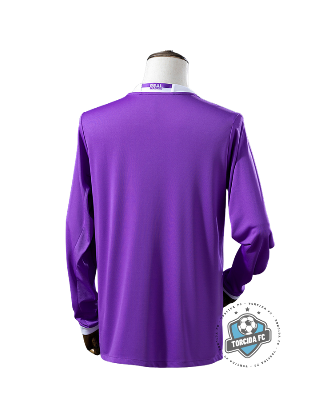 Real Madrid 16/17 I Away Retro Version Long Sleeve Adidas