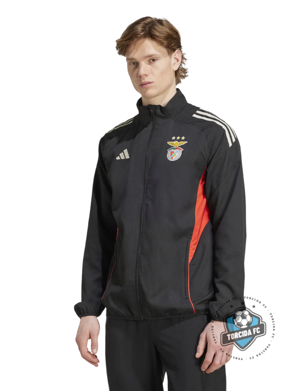 SL Benfica | Jacket Black Red 25/26 Adidas