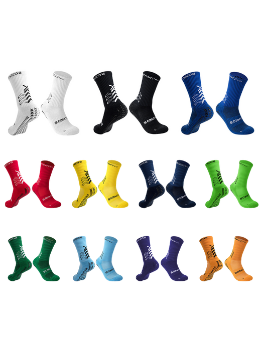SOXPro Classic Grip Socks – Mid-Calf | Adult One Size
