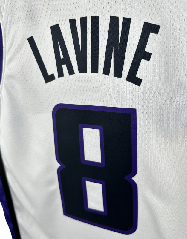 Sacramento Kings 24/25 - LaVine I White NBA Jersey Torcida FC