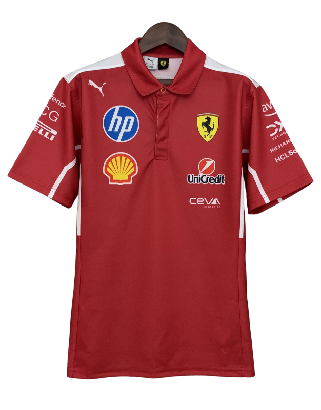 PUMA Scuderia Ferrari 2025 Polo I F1 Jersey - Torcida FC