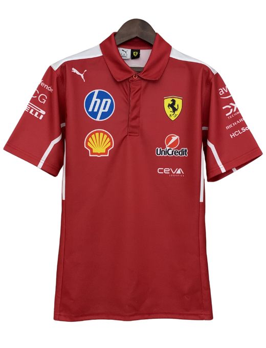 PUMA Scuderia Ferrari 2025 Polo I F1 Jersey