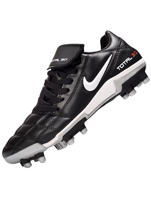 Soccer Cleats Total 90 III FG Black/White