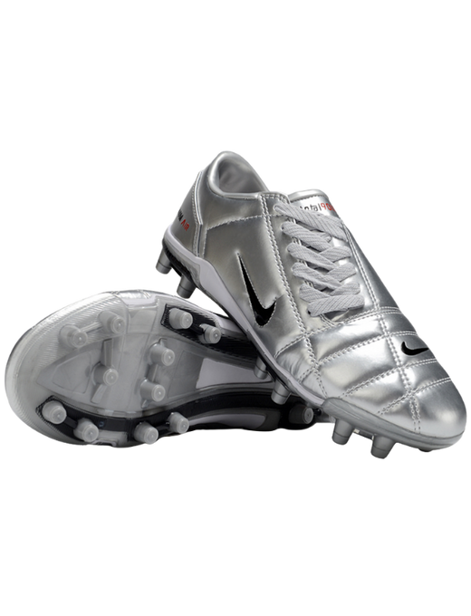 Soccer Cleats Total 90 III FG Silver/Red