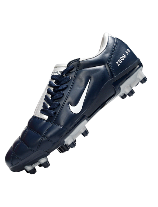 Soccer Cleats Total 90 III FG Navy/Silver/White