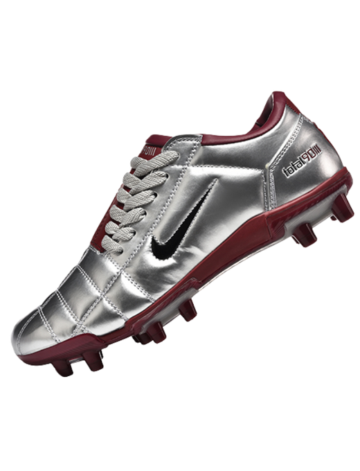 Soccer Cleats Total 90 III FG Silver/Red/Black