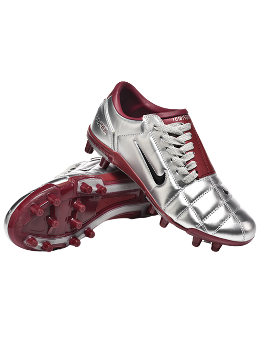 Soccer Cleats Total 90 III FG Silver/Red/Black