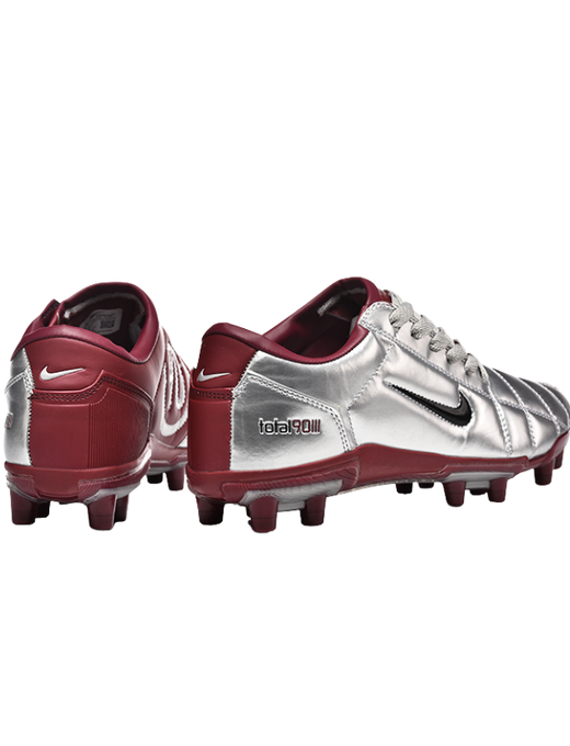 Soccer Cleats Total 90 III FG Silver/Red/Black