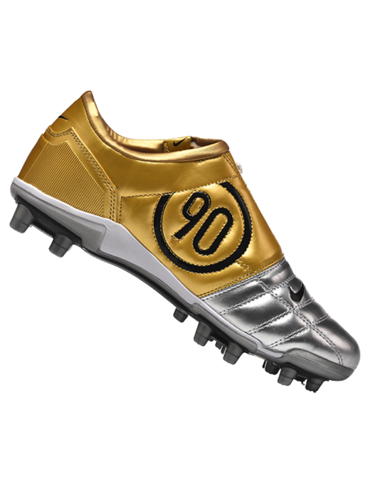 Soccer Cleats Total 90 III FG Silver/Gold/Black