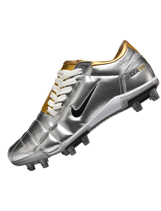 Soccer Cleats Total 90 III FG Silver/Gold/Black