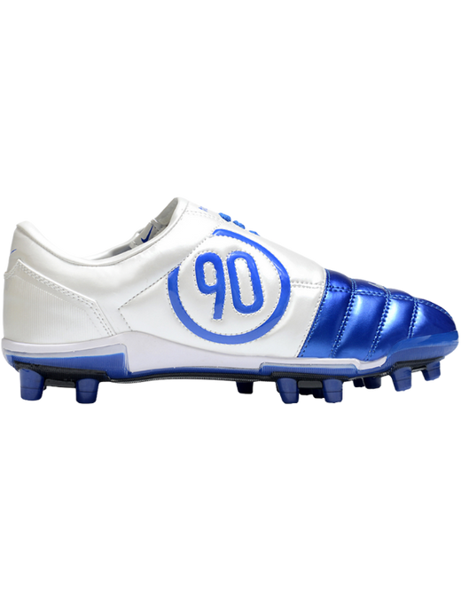 Soccer Cleats Total 90 III FG White/Blue
