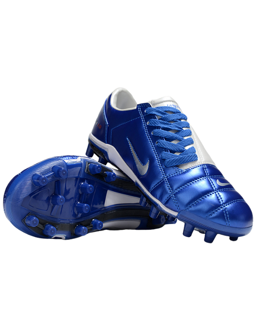 Soccer Cleats Total 90 III FG White/Blue