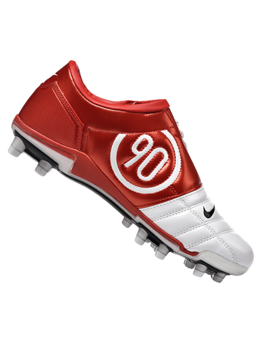 Soccer Cleats Total 90 III FG White/Red/Black